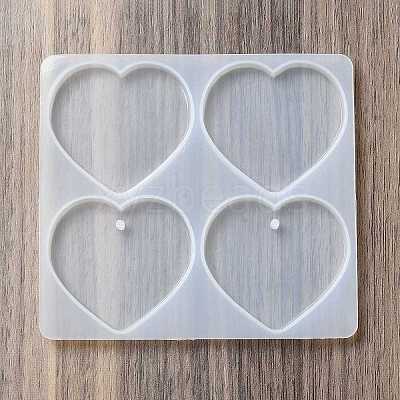 DIY Ornaments for Clips Silicone Molds X-DIY-C061-01F-1
