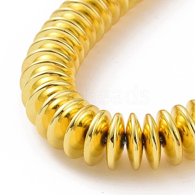 Electroplated Non-magnetic Synthetic Hematite Beads Strands G-C006-05G-1
