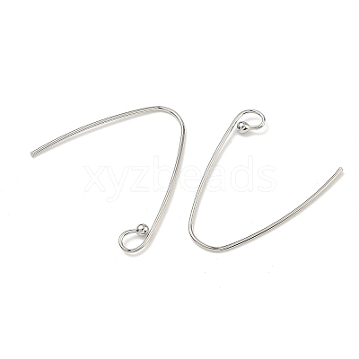 Brass Earring Hooks KK-G557-50P-1