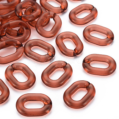 Transparent Acrylic Linking Rings MACR-S373-19-B08-1