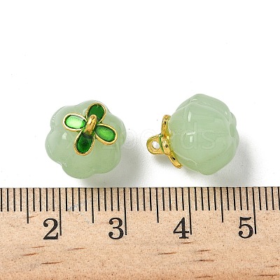 Glass Charms GLAA-P072-04G-06-1