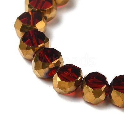 Electroplate Glass Beads Strands EGLA-P061-01B-05-1