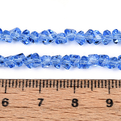 Transparent Glass Beads Strands GLAA-N018-4mm-11-1