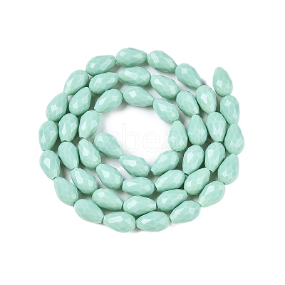 Opaque Solid Color Beads Strands EGLA-N013-P10mm-D14-1