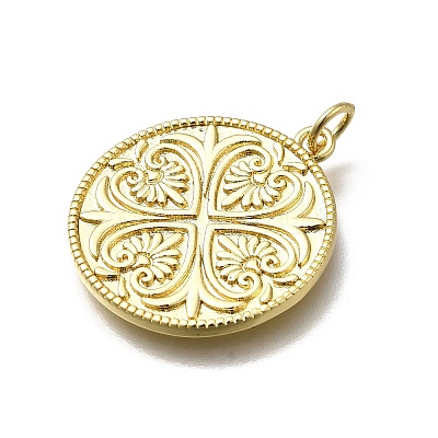 Brass Pendants KK-C090-41G-02-1