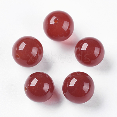 Natural Carnelian Beads G-K275-12-10mm-1