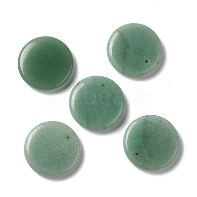 Natural Green Aventurine Pendants G-C028-03C-1