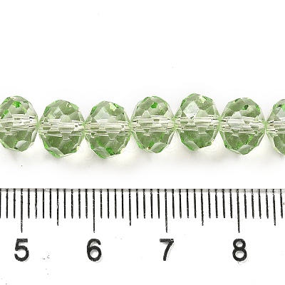 Transparent Baking Paint Glass Beads X1-DGLA-A034-T8mm-D11-1