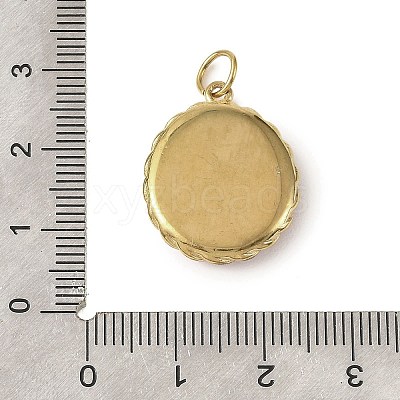 Baking Paint 304 Stainless Steel Pendants LS-STAS-C178-01F-1