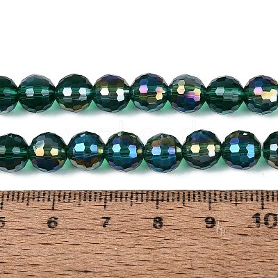 Transparent Glass Beads Strands GLAA-Q107-02A-11-1