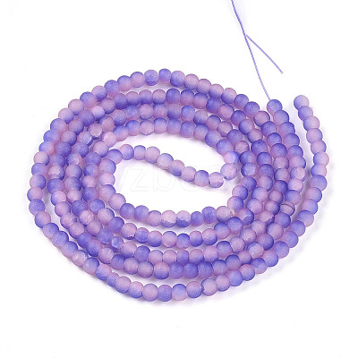 Crackle Glass Beads X1-GLAA-N009-4mm-08-1