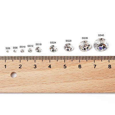 Preciosa® MAXIMA Crystal Round Stones X-PRC-RBSS45-40010-1