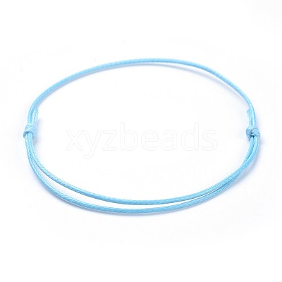Eco-Friendly Korean Waxed Polyester Cord Bracelet Making BJEW-JB04256-09-1