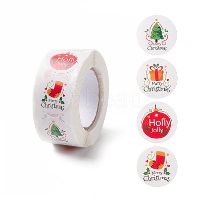 Christmas Theme Self-Adhesive Stickers DIY-A031-01-1