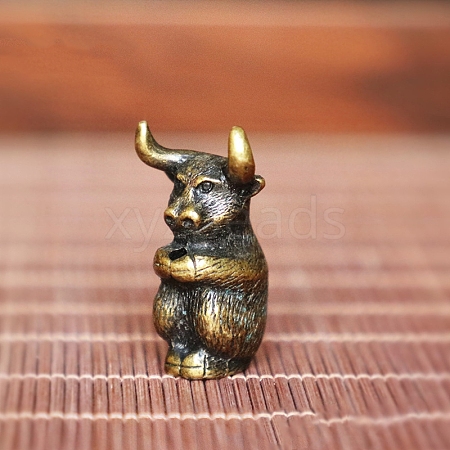 Chinese Zodiac Alloy Incense Burners Holder PW-WG008E6-02-1