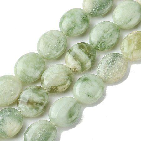 Natural Xiuyan Jade Beads Strands G-K365-B11-02-1
