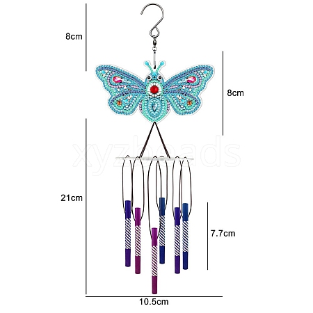 DIY Wind Chime Diamond Painting Kit PW-WG16014-05-1
