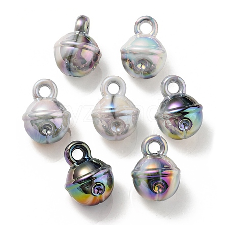 UV Plating Rainbow Iridescent Acrylic Pendants OACR-P010-19B-1