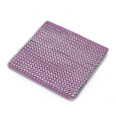 24 Rows Plastic Diamond Mesh Wrap Roll DIY-L049-05N-1