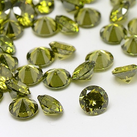 Cubic Zirconia Cabochons ZIRC-M002-2.5mm-006-1