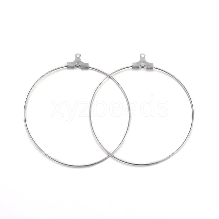 Tarnish Resistant 304 Stainless Steel Pendants LS-STAS-F191-09P-E-1