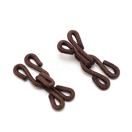 Cloth and Iron Hook and S-Hook Clasps IFIN-WH0063-05B-06-1