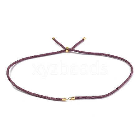 Nylon Cords Necklace Making AJEW-P116-03G-19-1