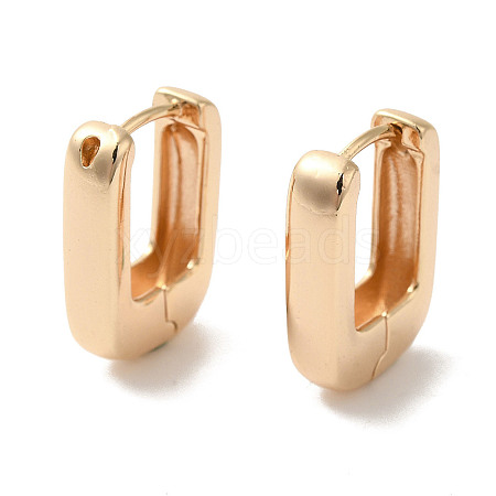 Brass Hoop Earrings for Women EJEW-P292-11D-G-1