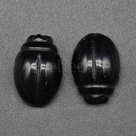 Natural Quartz Crystal Beetle Carved Figurines PW-WGC1415-06-1