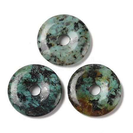 Natural African Turquoise(Jasper) Pendants G-F639-04G-1