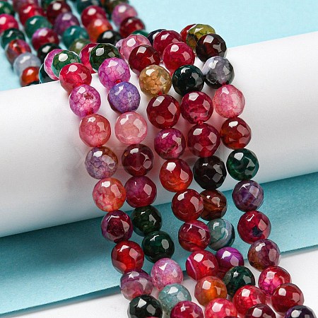 Natural Agate Beads Strands G-C082-A01-15-1