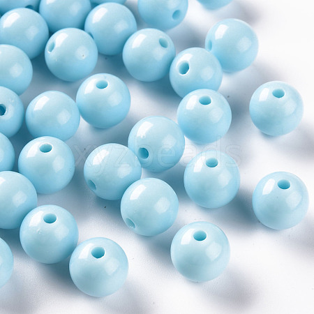 Opaque Acrylic Beads MACR-S370-C12mm-A07-1