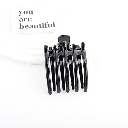 Resin Claw Hair Clips PW-WG09141-01-1