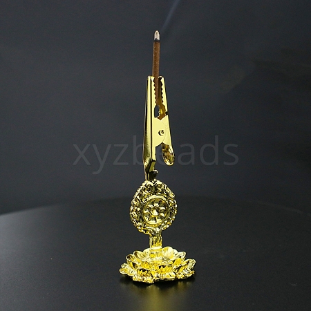 Alloy Incense Holder Clip PW-WG76DCD-03-1