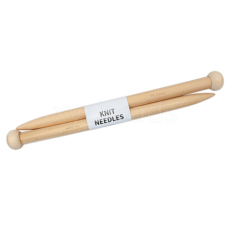 Bamboo Pointed Knitting Needles SENE-PW0003-091B-1