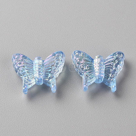 Transparent Acrylic Beads X-MACR-S361-35F-1