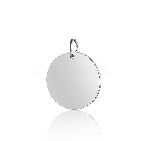 Anti-Tarnish 304 Stainless Steel Pendants STAS-I311-32D-P-1