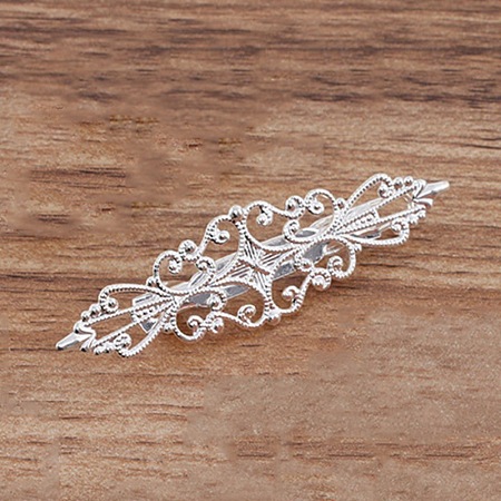 Iron Flower Hair Pin OHAR-PW0003-172S-1