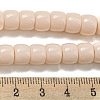 Opaque Glass Beads Strands GLAA-NH0002-B03-3