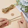 Flat PU Leather Braided Cord OCOR-WH0086-87B-01-3