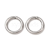 Tarnish Resistant 304 Stainless Steel Open Jump Rings X-STAS-Q186-02-8x1.2mm-3