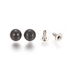 ABS Plastic Imitation Pearl Rivet Studs KY-L076-A-02-3