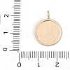 Brass with Enamel Pendants KK-Q096-02G-3