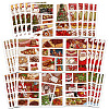 8Pcs PVC Waterproof Self-Adhesive Christmas Picture Sticker STIC-Q004-07A-1