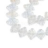 Electroplate Glass Beads Strand EGLA-S188-20-B02-4