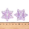 AB Color Transparent Acrylic Chandelier Component Links X1-TACR-T028-25D-3