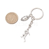 5Pcs Alloy Keychains KEYC-JKC01046-3