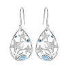 Alloy Dangle Earrings PW-WG01399-01-1