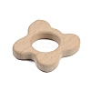 Natural Beech Wooden Baby Teething Toys WOOD-U003-04-2