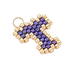 Handmade MIYUKI Seed Beads PALLOY-MZ00867-20-3